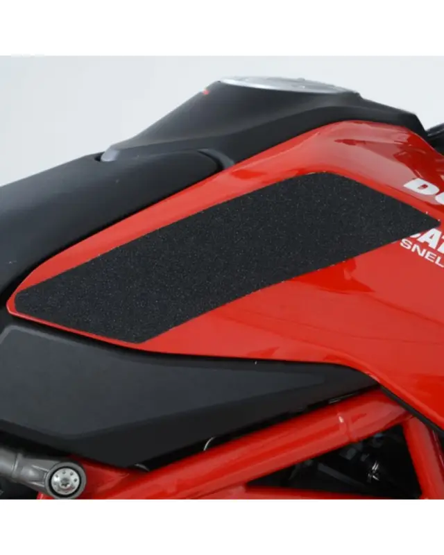 Satisfait Ou Remboursé Stickers Réservoir Motor&g racing Kit grip de réservoir R&G RACING 2 pièces noir Ducati Hypermotard 950