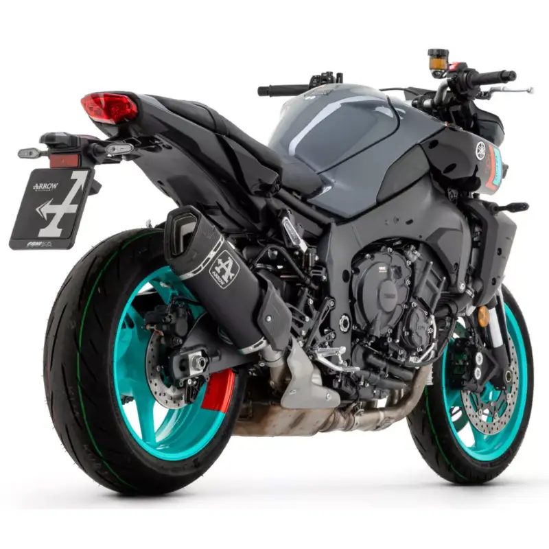 Silencieux PISTA ARROW 71507PTN Titane Dark (noir) pour Yamaha MT10 2022 et + Dernier Modèle