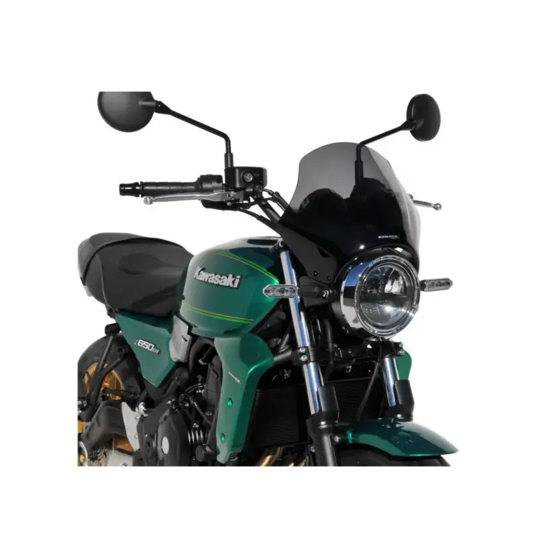 Seulement Aujourd’hui Saute Vent Nasty 29cm Ermax + Kit fixation pour Kawasaki Z650RS 2022-2025