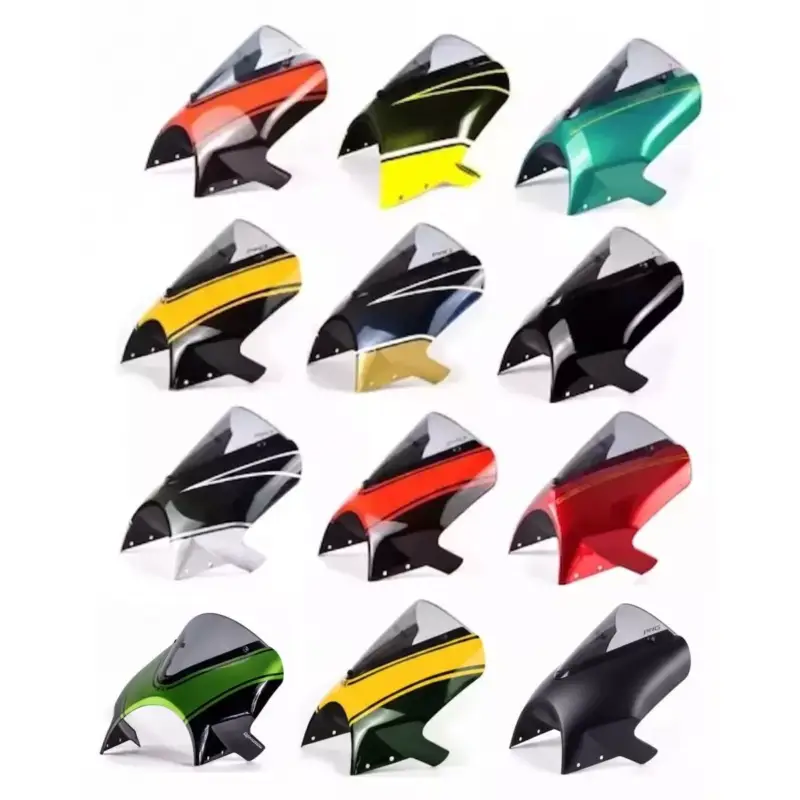 Vente Flash Déflecteur saute-vent Pyramid, différentes couleurs, pour Kawasaki Z900RS / SE 18 et +, Z650RS, BSA Gold Star 22 et +