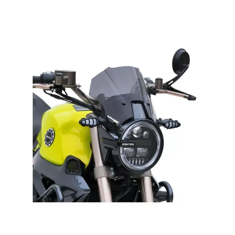 Saute vent Ermax + Kit fixation pour Zontes 125 Scrambler 2020/2022 Commander Vite