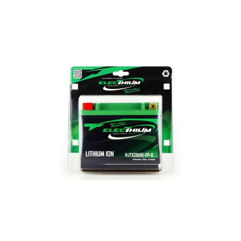Batterie Electhium Lithium HJTX20(H)-FP-S - (YTX20-BS) Meilleur Prix