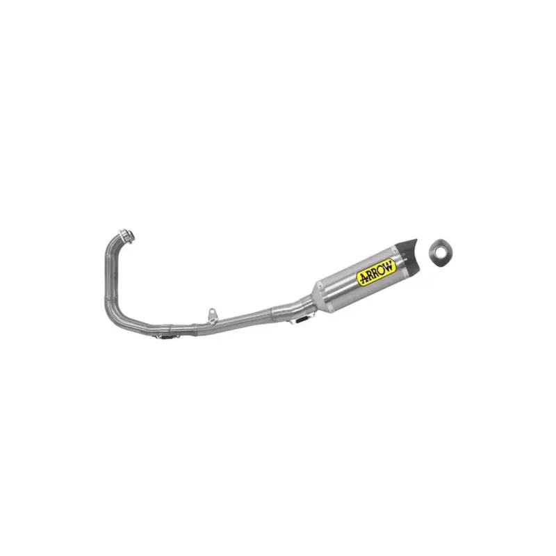Ligne complète racing compétition EVO 71180CKR ARROW Inox / Titane pour Yamaha YZF R3 2015 et + Réduction