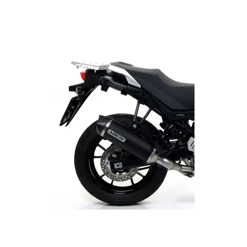 Silencieux RACE-TECH 72622AKN ARROW aluminium Dark Homologué pour Suzuki DL650 VSTROM 2017 et + Paiement Sécurisé