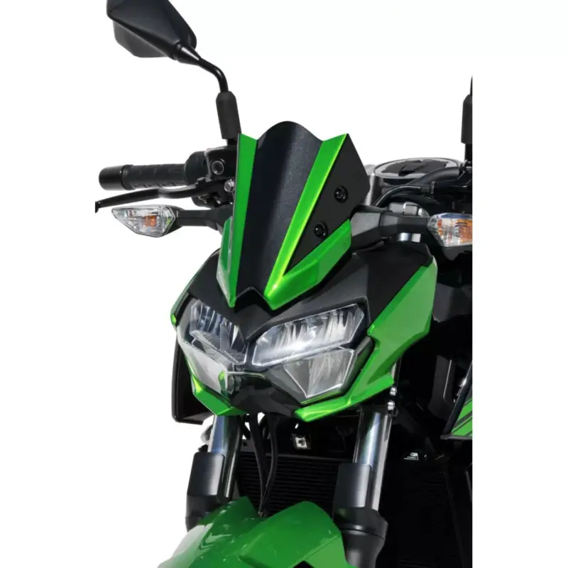Déflecteur saute-vent Ermax, hauteur 25cm, pour Kawasaki Z400 2019 et + Commander Vite