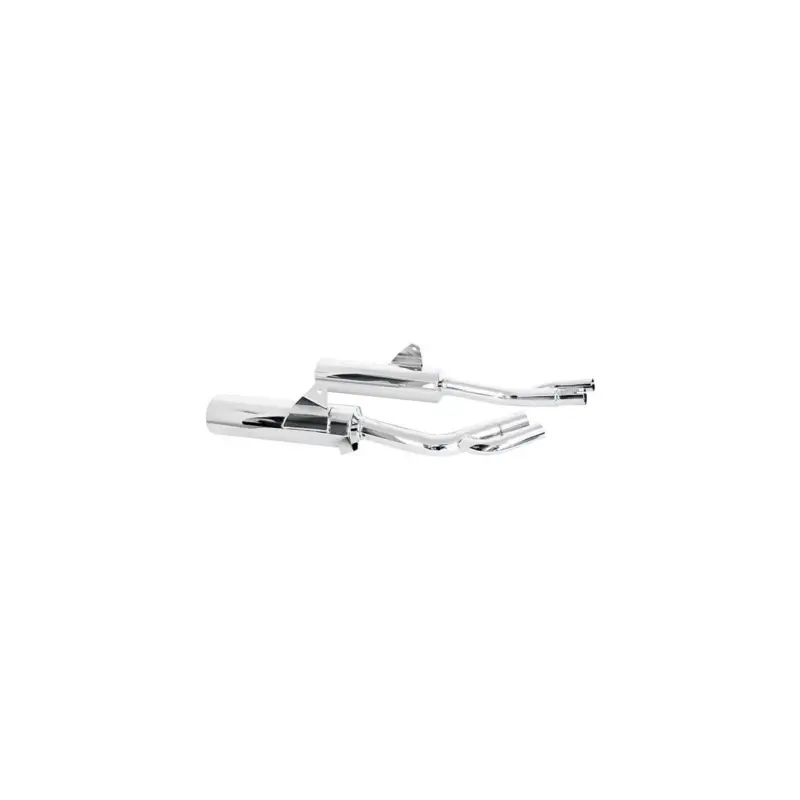 Marving - Silencieux Rond FZX 750 PHASER Ø110 Chromés Homologués - Vendus par Paire Offre Exclusive