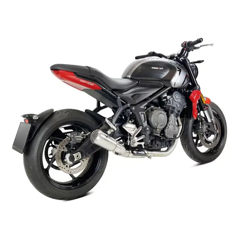 Populaire Ligne d'échappement IXRACE MK2 Inox édition pour Triumph Trident 660 2021 et +