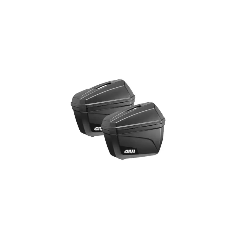 Paire de valises latérales MONOKEY E22 N GIVI 22 litres noires Retour Gratuit