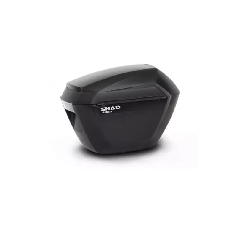 Expédition Rapide Side cases Valises latérales moto SHAD SH23 Noir Brut, 2x23 Litres