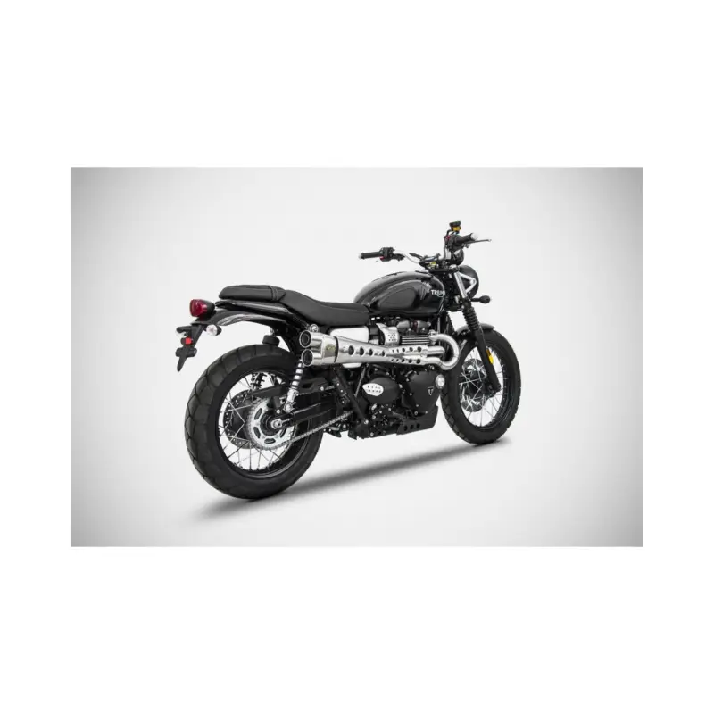 Ligne complète racing special edition ZARD pour Triumph Street Scrambler Prix Cassé