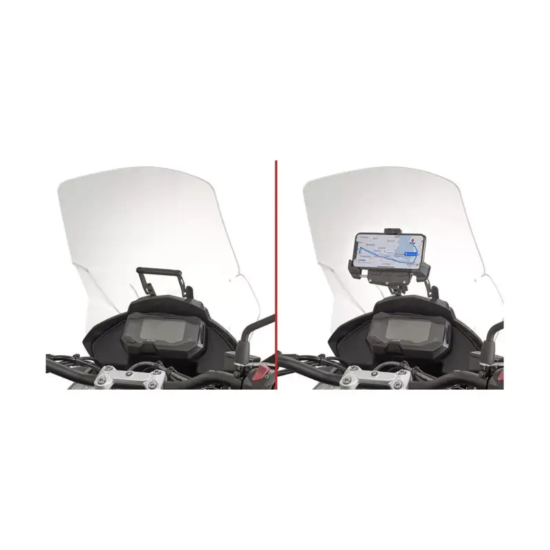 Chassis support GPS FB5126 GIVI à monter derrière la bulle, pour BMW G310GS 2017 et + Soldes