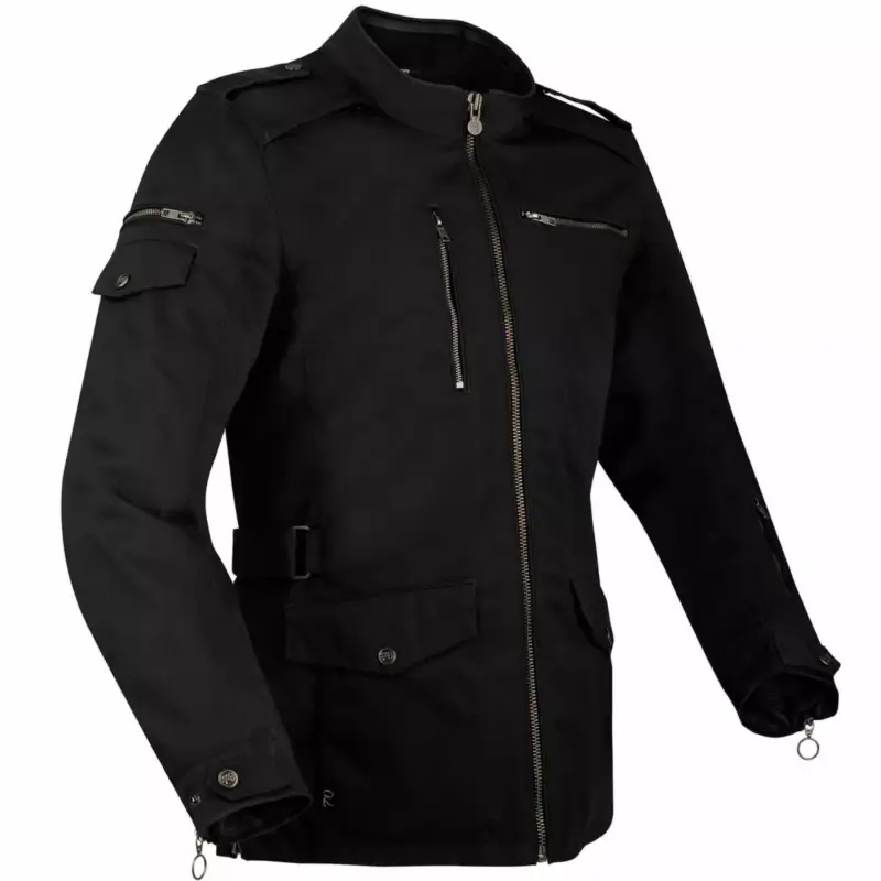 Blouson moto SEGURA LEYTON Noir Authentique