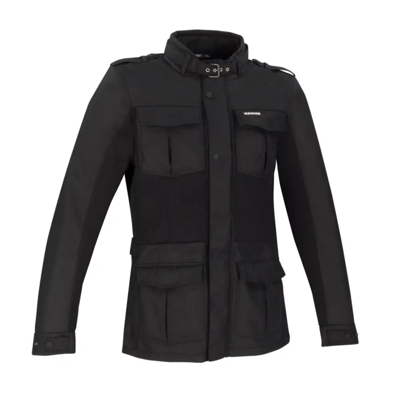 Veste moto BERING Wallace noir Livraison Gratuite