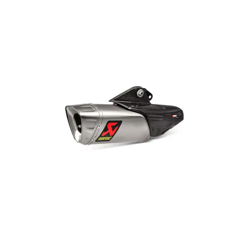 Silencieux Slip-On Akrapovic Titane pour Yamaha YZF R1 et R1M 2015 et + Retour Gratuit