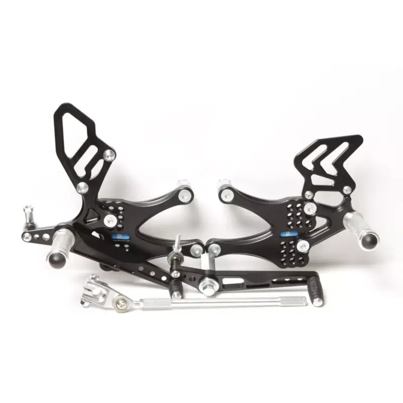 Commandes reculées PP Tuning vitesses inversées pour Triumph 675 Daytona 2006-2012 et Street Triple 675 2007-2012 Populaire