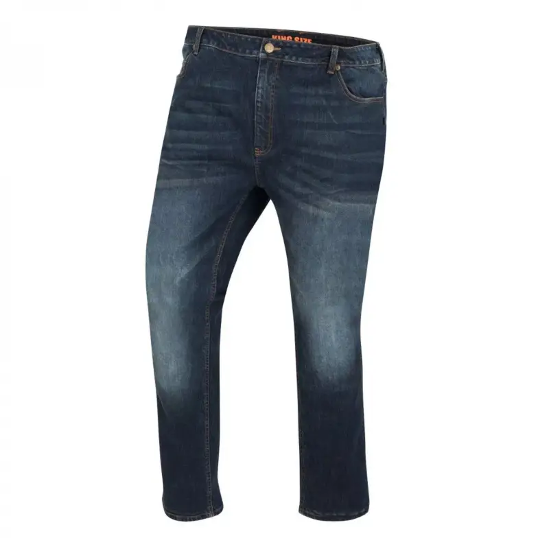 Commander Maintenant Jean moto grande taille Bering Elton Evo bleu