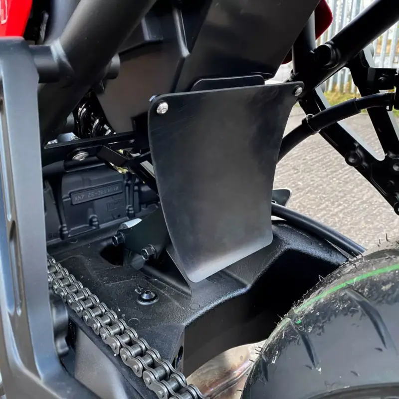 Protection cache amortisseur arrière noir pour Yamaha Tracer 9 / GT 2021 et + Certifié