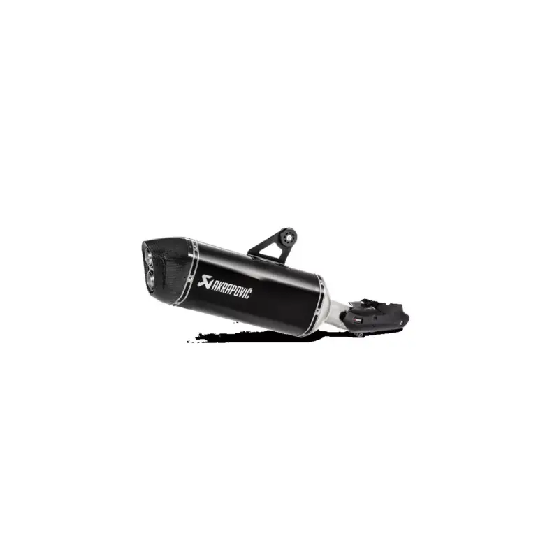 Meilleur Choix Silencieux Akrapovic Titane Noir pour BMW R1250GS / Adventure / HP 2019 et +