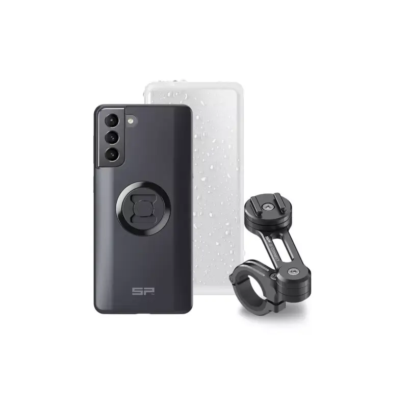 Promotion Saisonnière Pack complet SP CONNECT Moto pour Samsung S21+ (support, coque, protection pluie)