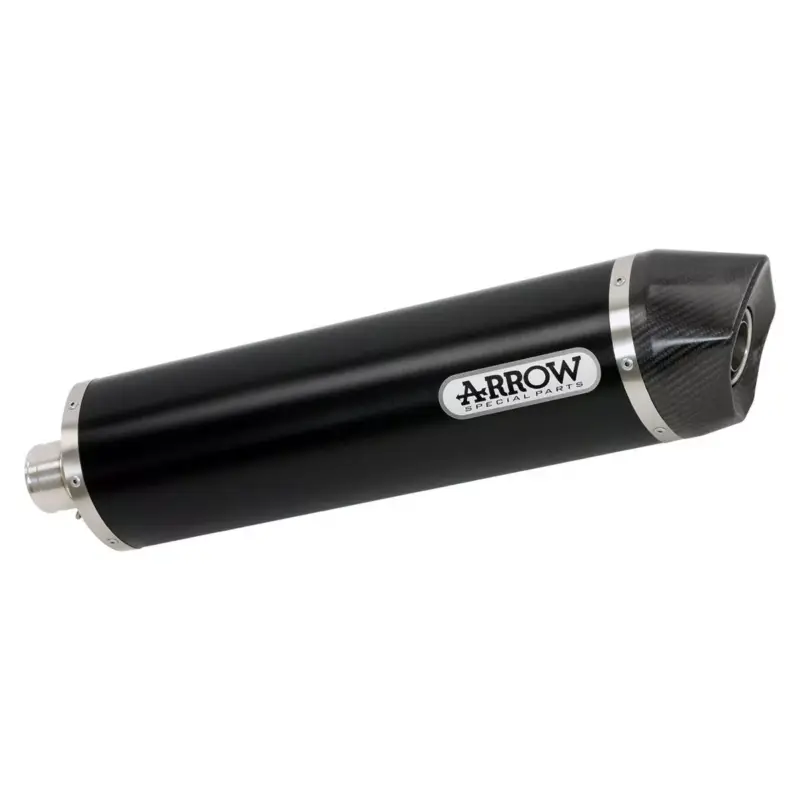 Silencieux MAXI RACE-TECH ARROW 71809AKN Dark aluminium noir embout Carbone pour KTM 1050, 1090, 1190 et 1290 Super Adventure Promotion