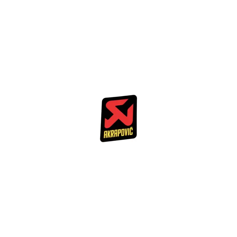 Livraison Gratuite Autocollant sticker Logo Akrapovic vertical 66 x 70mm