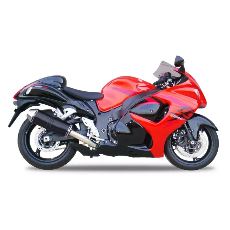 Échappement IXRACE X-Pure Black - Suzuki GSXR 1300 Hayabusa - 1999-2007 Livraison Express