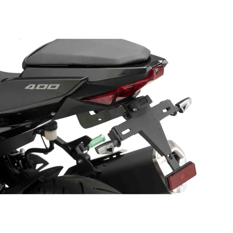 Puig - Support De Plaque 9629 - Kawasaki NINJA 400 2018-2019, Z400 2019 Livraison Gratuite