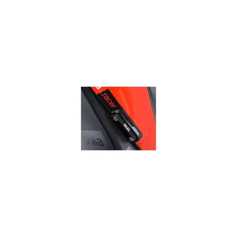 Réduction Kit suppression de repose pieds arrière R&G RACING noir pour Aprilia RSV4 et Tuono V4, Tuono 660 2021-2024 et Tuono V4 1100 2015
