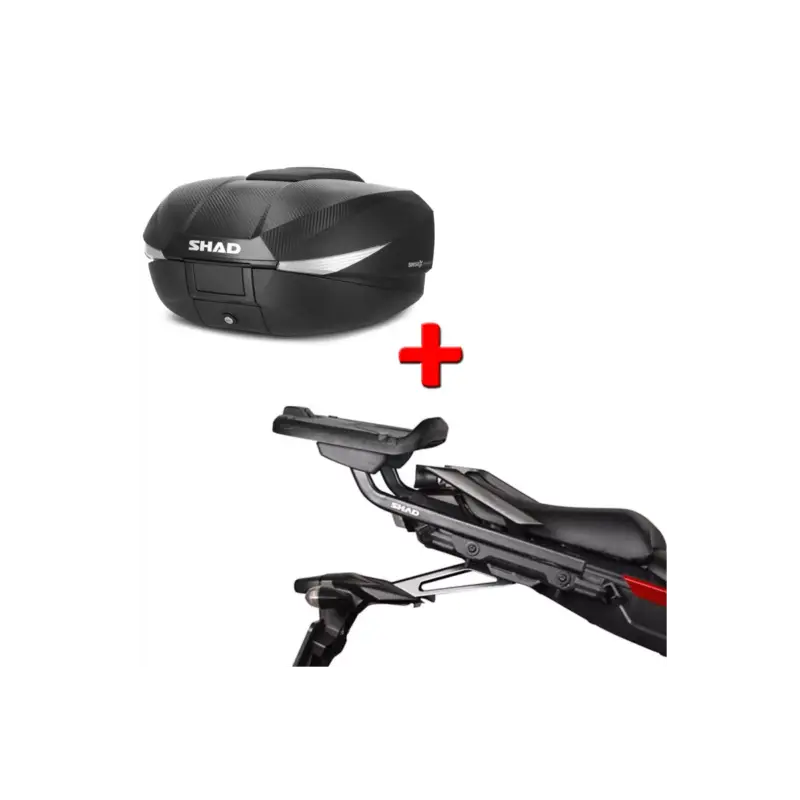 Pack Support + Top Case SHAD au choix pour Suzuki SV650 / ABS, SV650X 2016 et + Commande En Gros