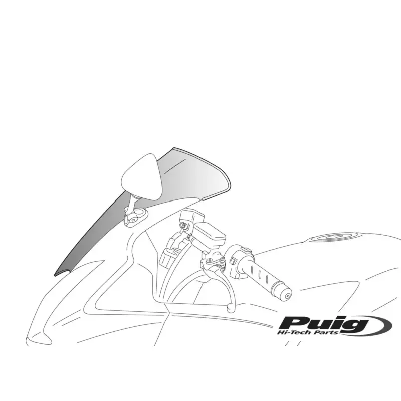 Puig - Bulle Standard 1121 - Kawasaki ZX-12R 2002-2006 Super Prix