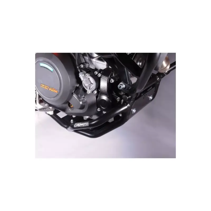 Crash-bar RDmoto CF123 BAS noir, orange ou blanc pour KTM 690 Enduro R, Husqvarna 701 Enduro / 701 Supermoto 2019 et + Pas Cher