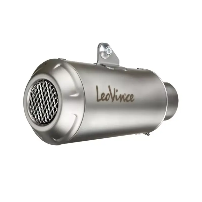 Échappement silencieux Slip-On LeoVince LV-10 inox pour Kawasaki Z400 2019 et +, Ninja 400 2018 et + Offre Du Jour