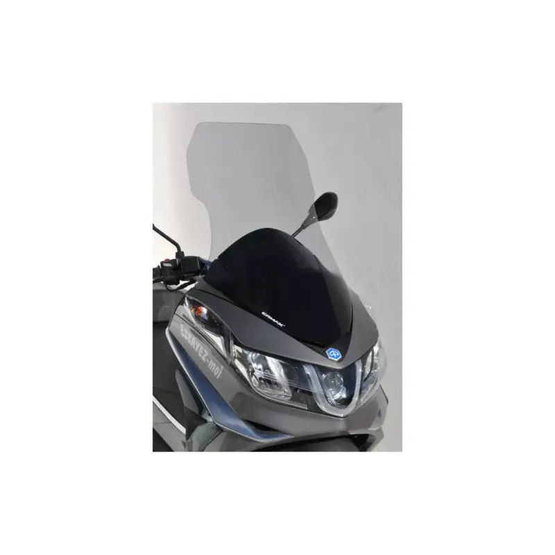 Pare-Brise scooter Ermax Haute Protection 81cm - Piaggio X10 125 IE / 350 IE /500 Executive et sport 2012-2015 Populaire