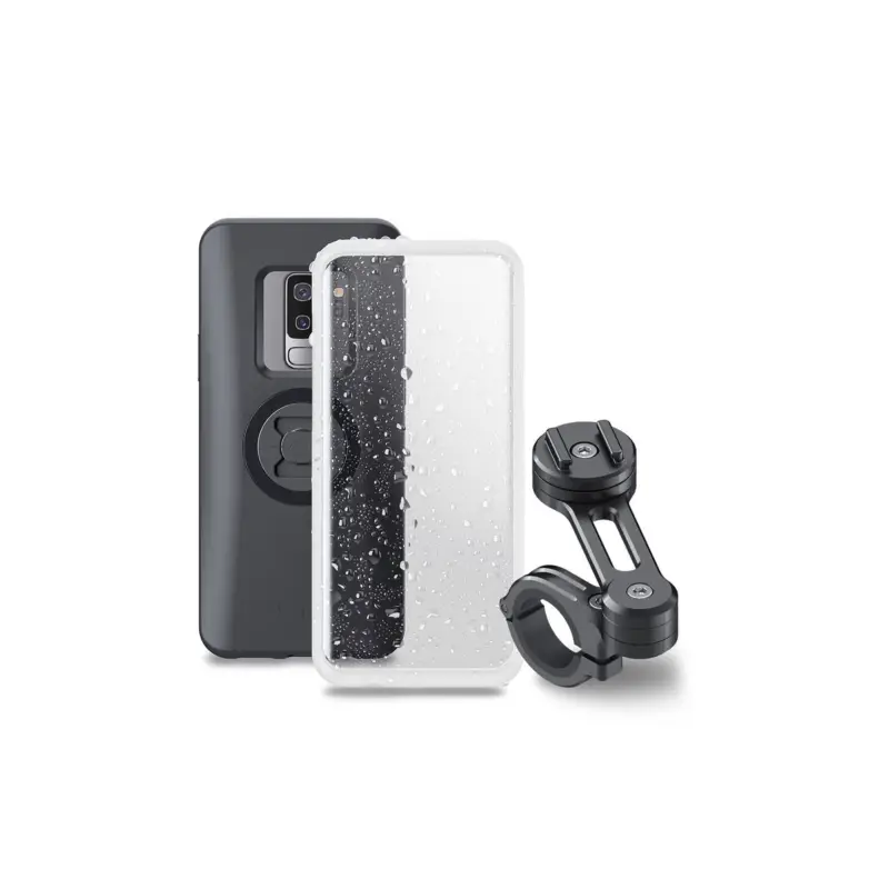 Petit Prix Pack complet SP CONNECT Moto pour Samsung S9+ (support, coque, protection pluie)