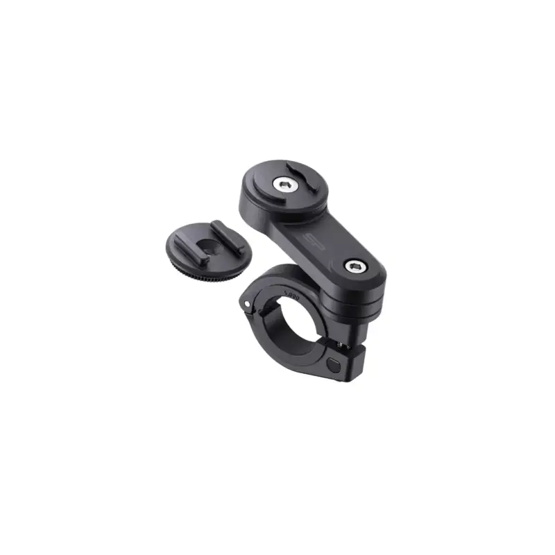 Populaire Support smartphone SP CONNECT Moto PLASTIQUE NOIR pour guidon moto
