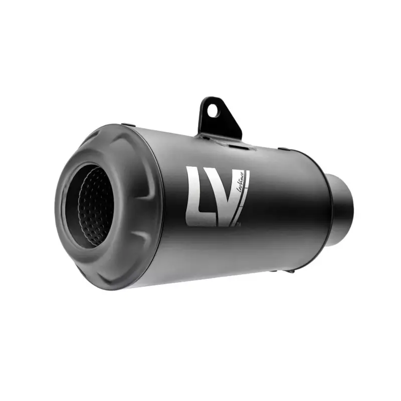 Échappement silencieux Slip-On LeoVince LV-10 inox FULL BLACK pour Ducati Scrambler 800 Desert Sled 2021 et + - Destockage Remise