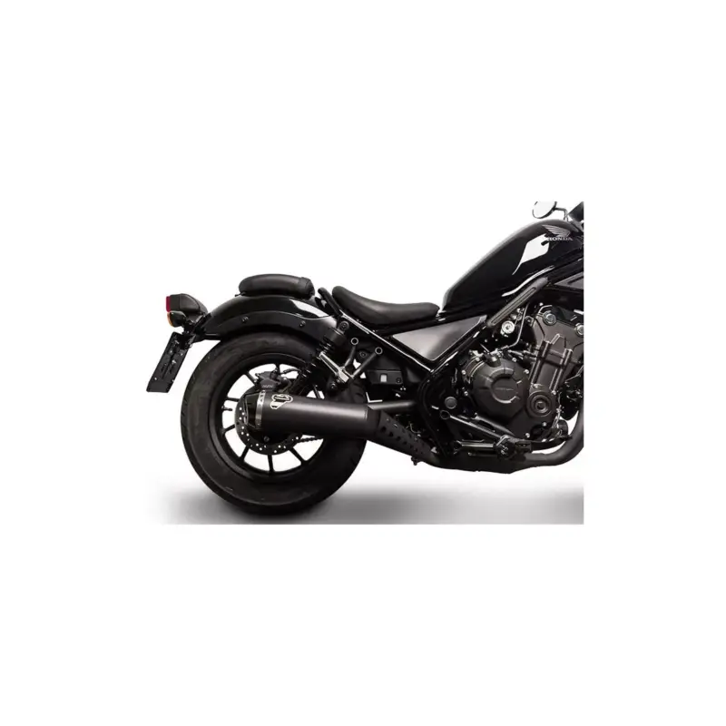 Silencieux Termignoni inox homologué pour Honda CMX500 Rebel 2018-2021 Usine Directe