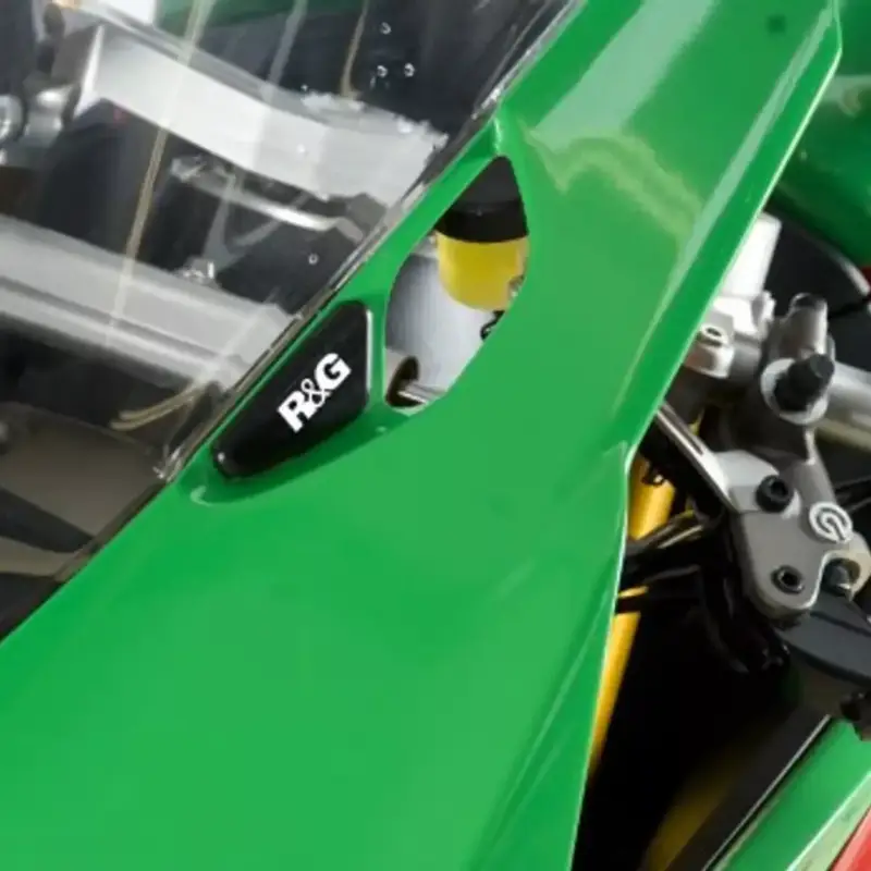 Caches orifices rétroviseur R&G RACING noir pour Ducati Panigale 899 / 1199 2012-2015 Prix Choc